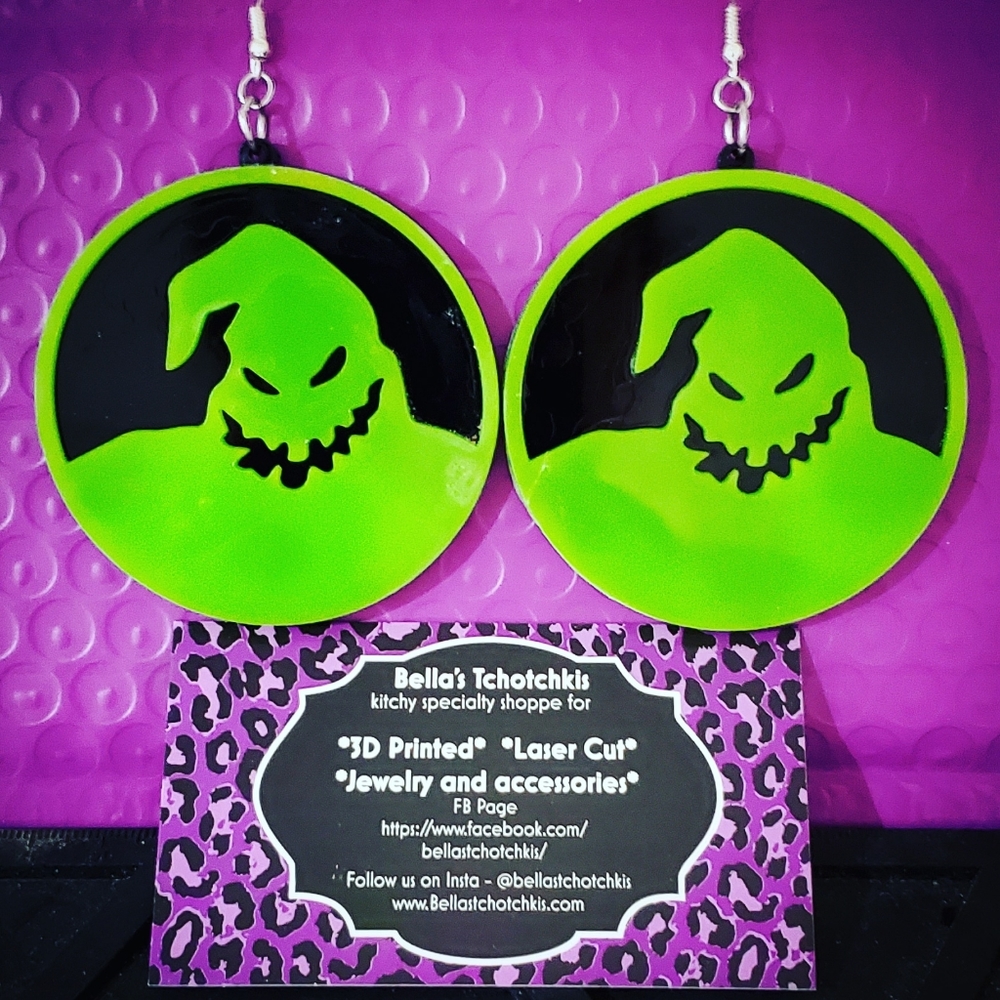 Oogie Boogie earrings